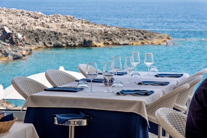 Ristorante vista mare Salento